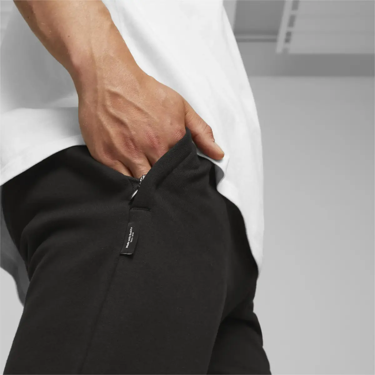 Puma TEAM Sweatpants Siyah Erkek Eşofman Altı