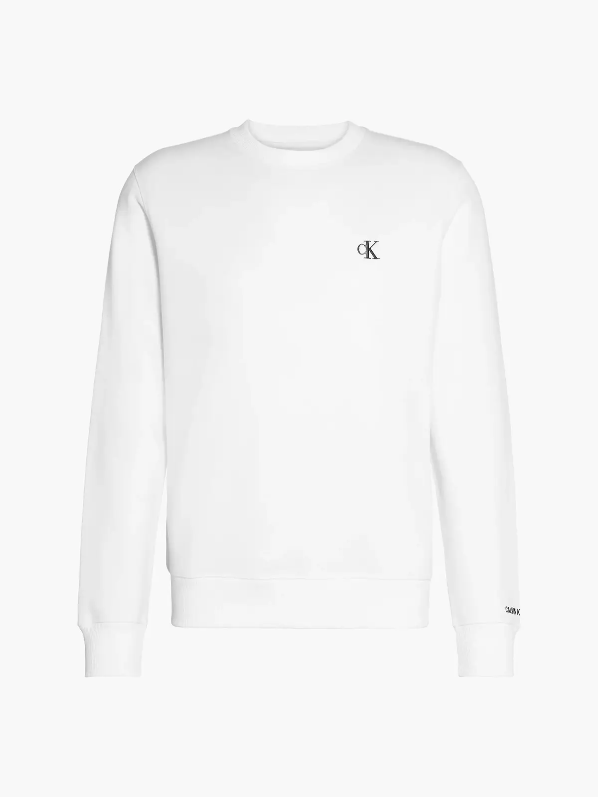 Calvin Klein Beyaz Erkek Sweatshirt & Hoodie