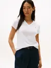 HERITAGE V-NECK TEE, 100