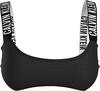 Calvin Klein BRALETTE-UW Kadın Siyah Bikini Üstü