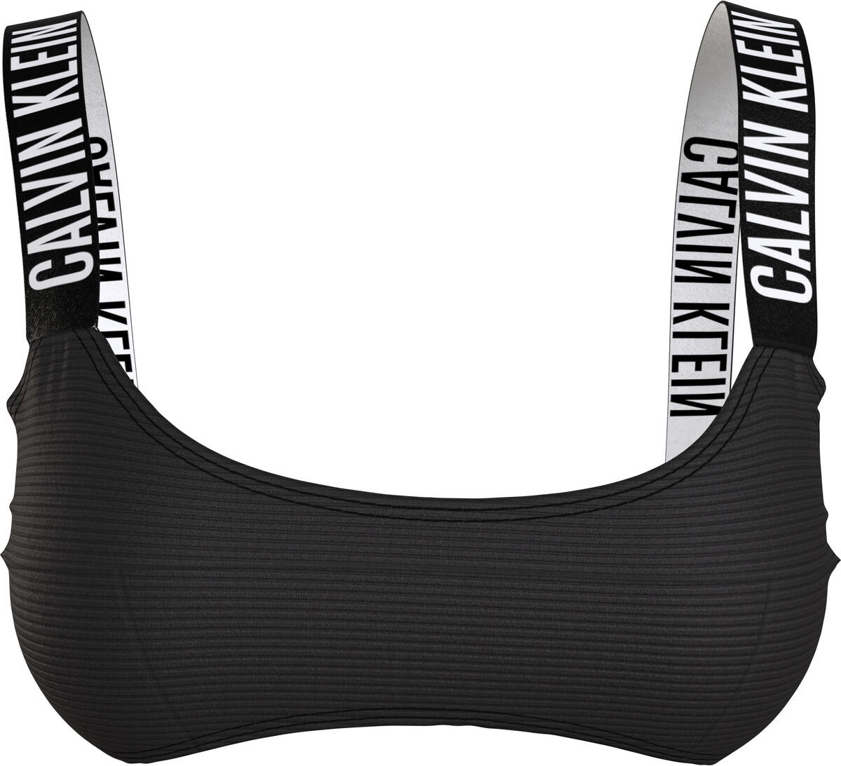 Calvin Klein BRALETTE-UW Kadın Siyah Bikini Üstü