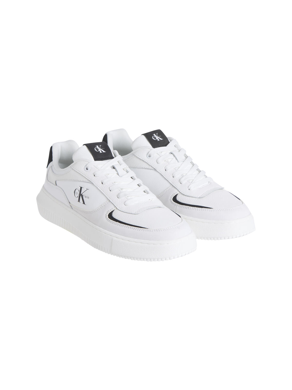 Calvin Klein CHUNKY CUPSOLE LOW LTH NU Beyaz Erkek Günlük Spor Ayakkabı Calvin Klein CHUNKY CUPSOLE LOW LTH NU Beyaz Erkek Günlük Spor Ayakkabı