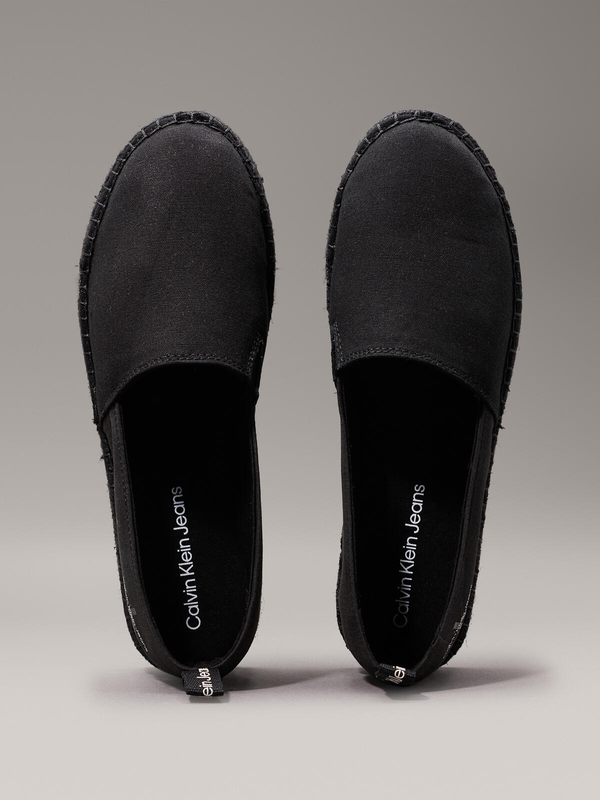 Calvin Klein PLATFORM ESPADRILLE Kadın Siyah Ayakkabı