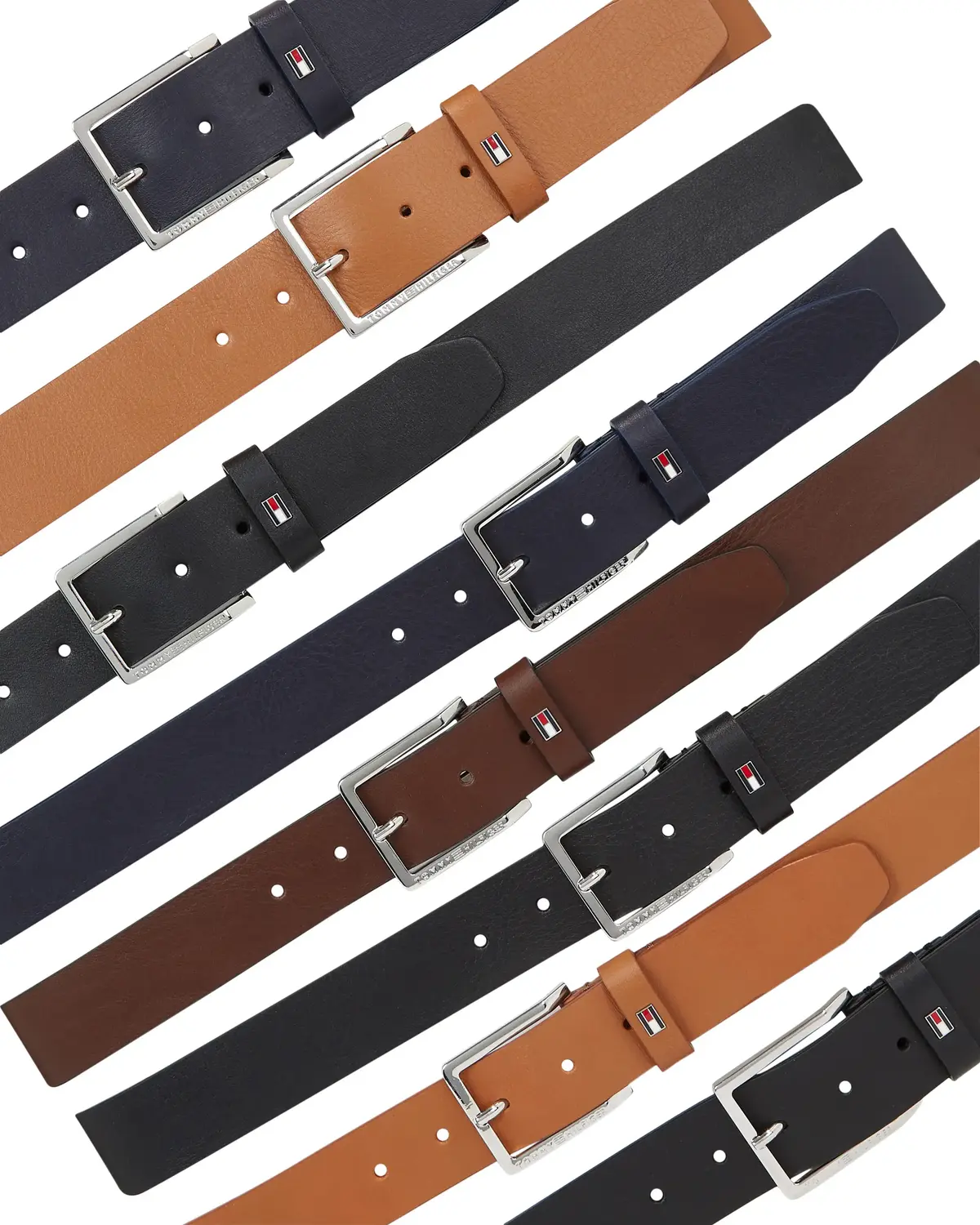 Tommy Hilfiger OLIVER 3.5 EXT, BDS Siyah Erkek Kemer