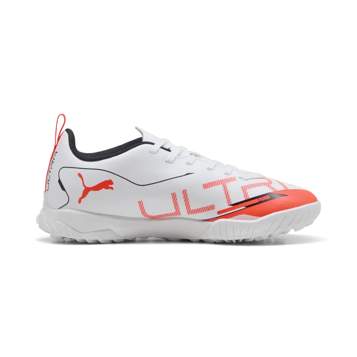 Puma ULTRA 5 PLAY TT Jr Beyaz Çocuk Halı Saha Ayakkabısı