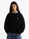 Tommy Hilfiger TJW BXY BADGE CREW, BDS Siyah Kadın Sweatshirt