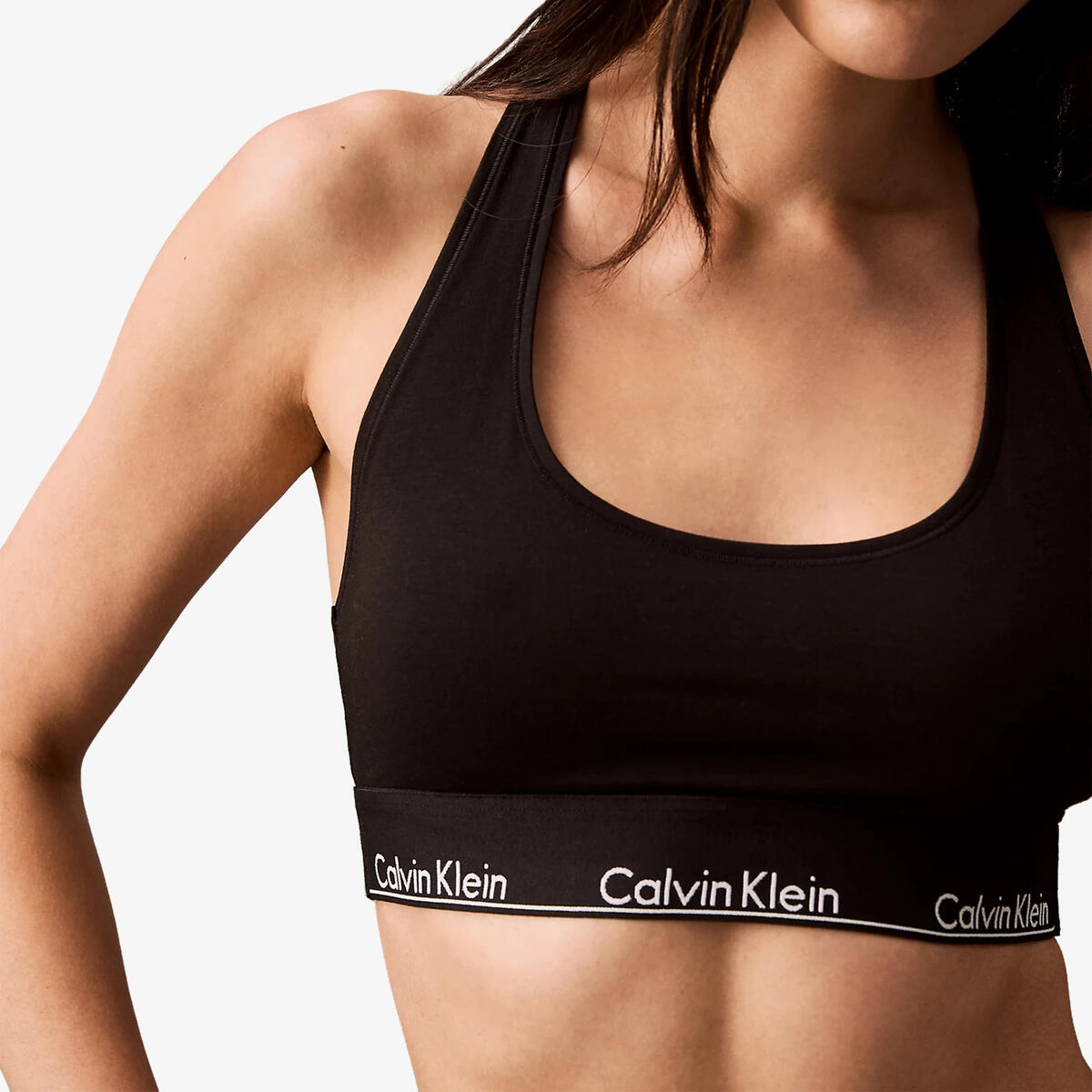 Calvin Klein UNLINED BRALETTE, 6WA Siyah Kadın Bralet