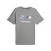 Puma BMW MMS ESS Logo Tee Gri Erkek T-Shirt