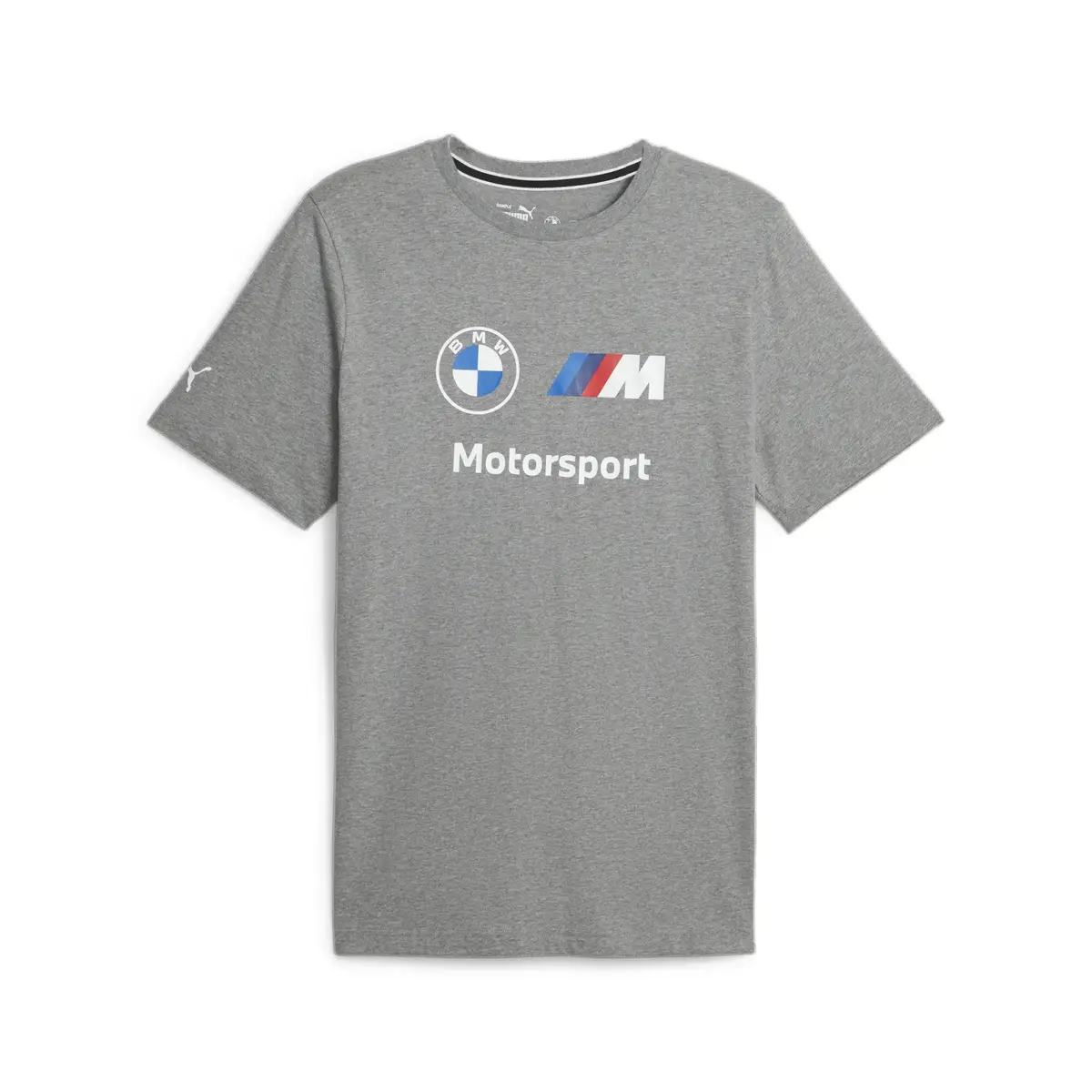 Puma BMW MMS ESS Logo Tee Gri Erkek T-Shirt