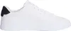 Tommy Hilfiger TH COURT LTH DETAIL, 0LD Beyaz Erkek Spor Ayakkabı & Sneaker