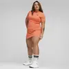Puma CLASSICS Ribbed Dress Turuncu Kadın Elbise