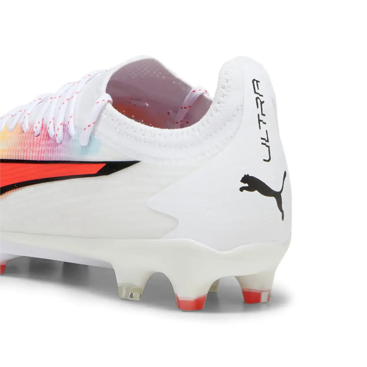 Puma Ultra Ultımate Fg/Ag Puma White-Puma Black Beyaz Erkek Krampon