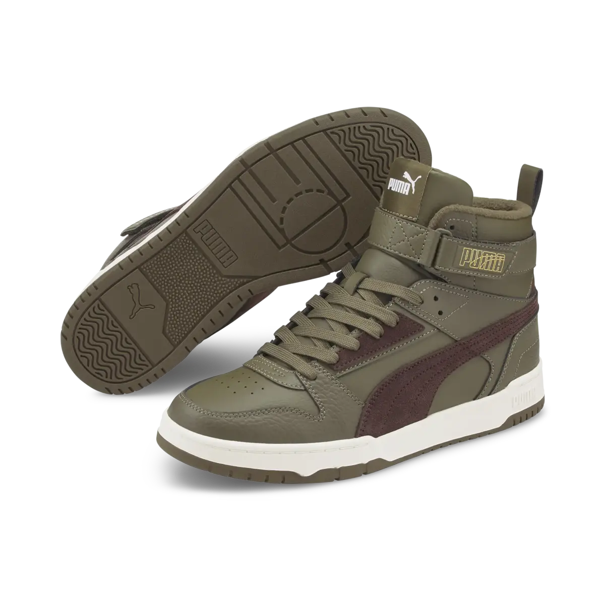 Puma RBD Game WTR Haki Unisex Spor Ayakkabı