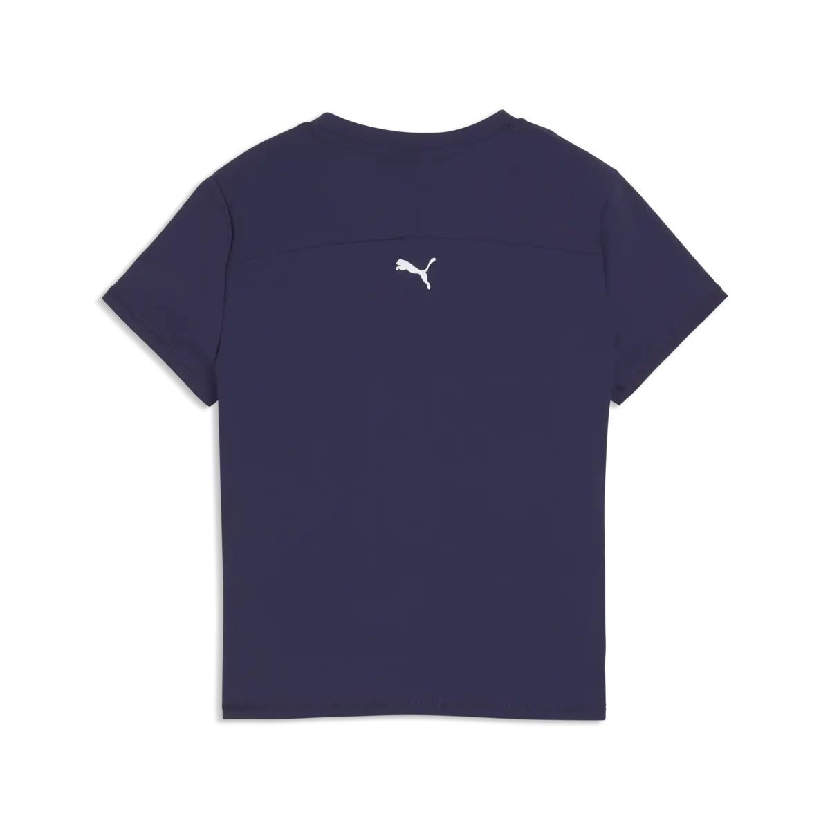 Puma  DARE TO Slim Graphic Tee Lacivert Kadın Fermuar Detaylı Dar Kesim T-Shirt