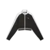 PUMA T7 Pique Cropped Jacket Siyah  Kadın Ceket