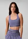 Calvin Klein Icon Sport Medium Su, C53 Mor Kadın Sporcu Sütyeni
