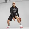 Puma Graphic Booster Hoodie Siyah Erkek Hoodie