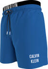 Calvin Klein MEDIUM DOUBLE WB Erkek Mavi Deniz Şortu
