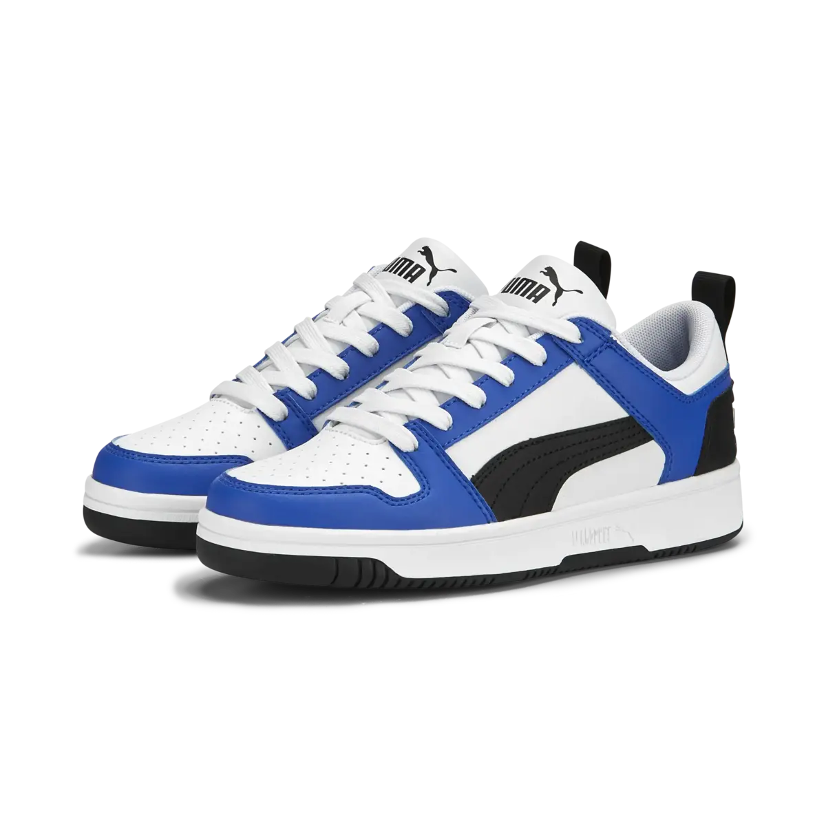 Puma Rebound Layup Lo SL Jr Beyaz Çocuk Spor Ayakkabı