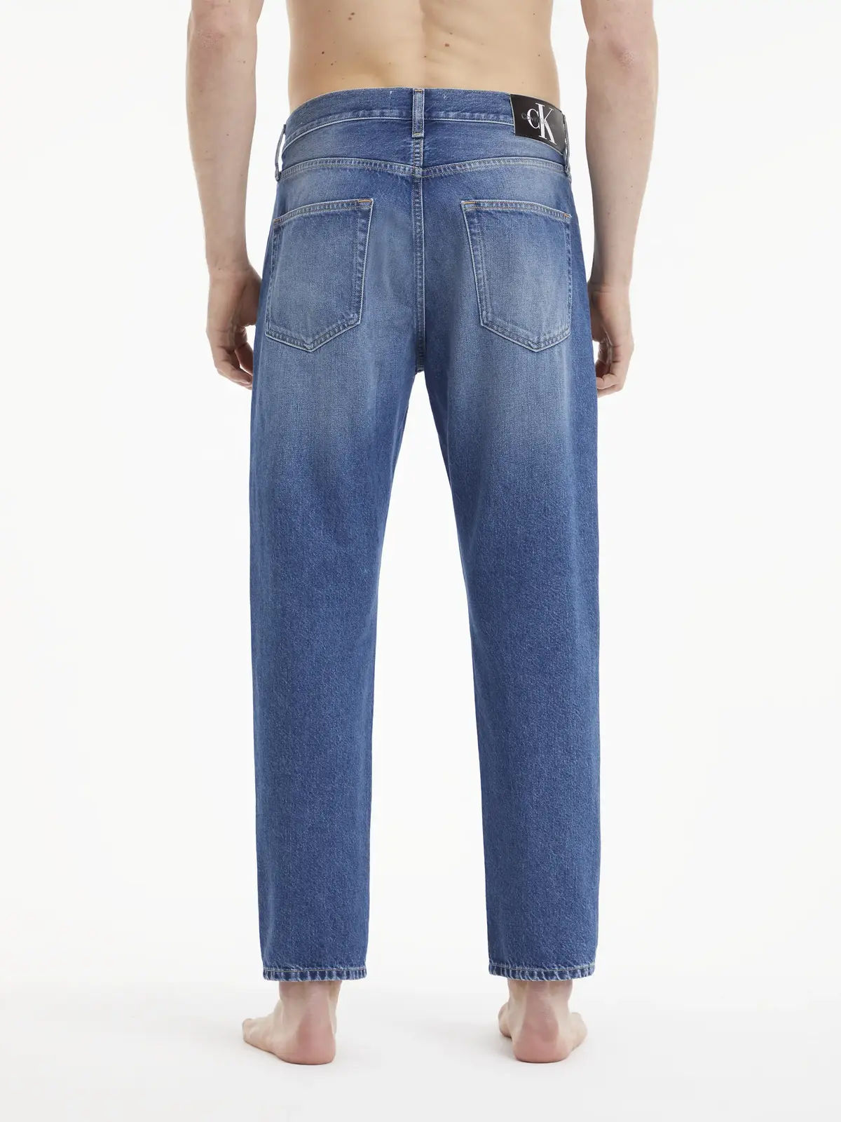 Calvin Klein DAD JEAN Erkek mavi Kot Pantolon