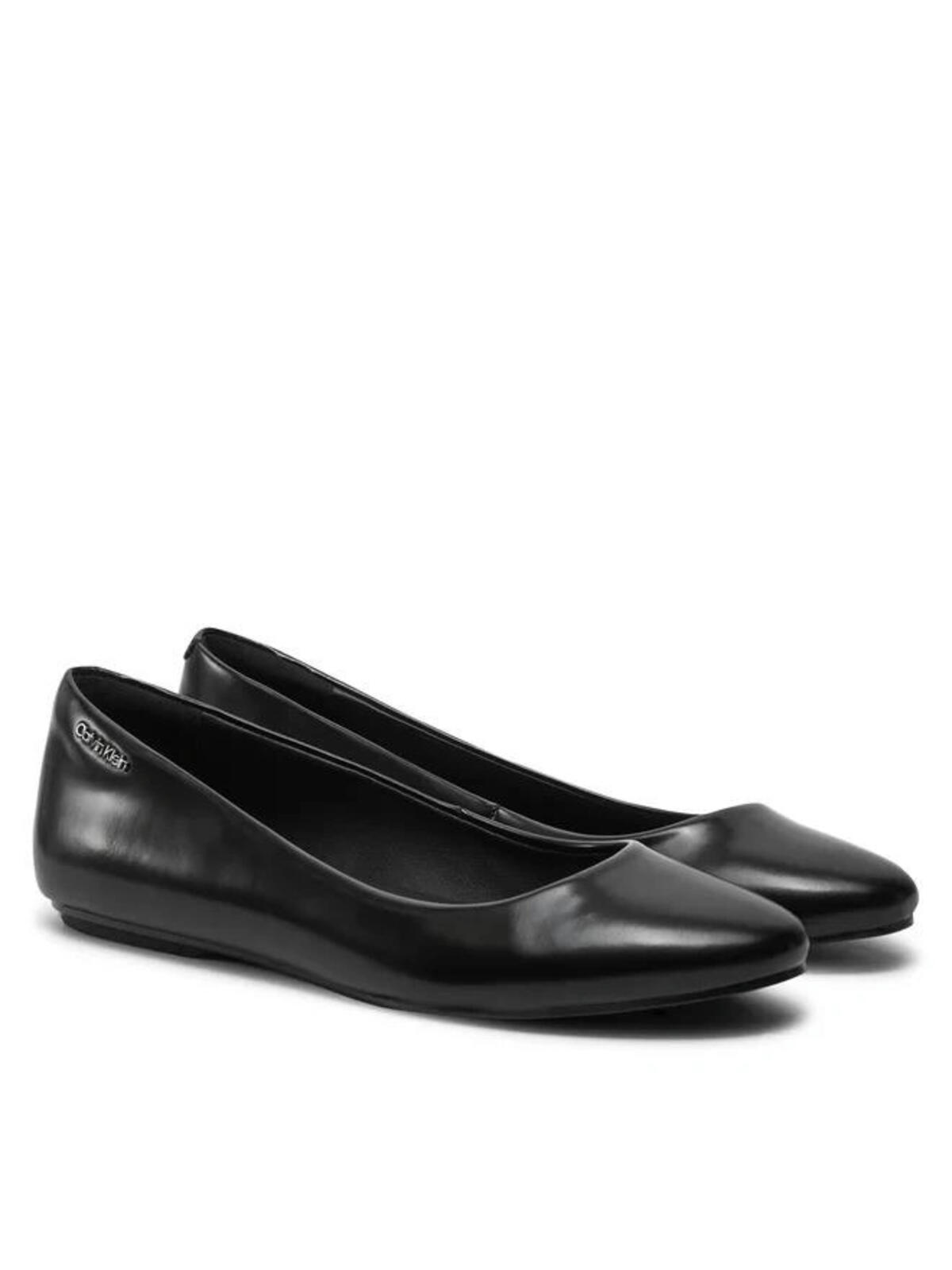 Calvin Klein CUPSOLE LACE UP HF P, BEH Siyah Kadın Babet Ayakkabı