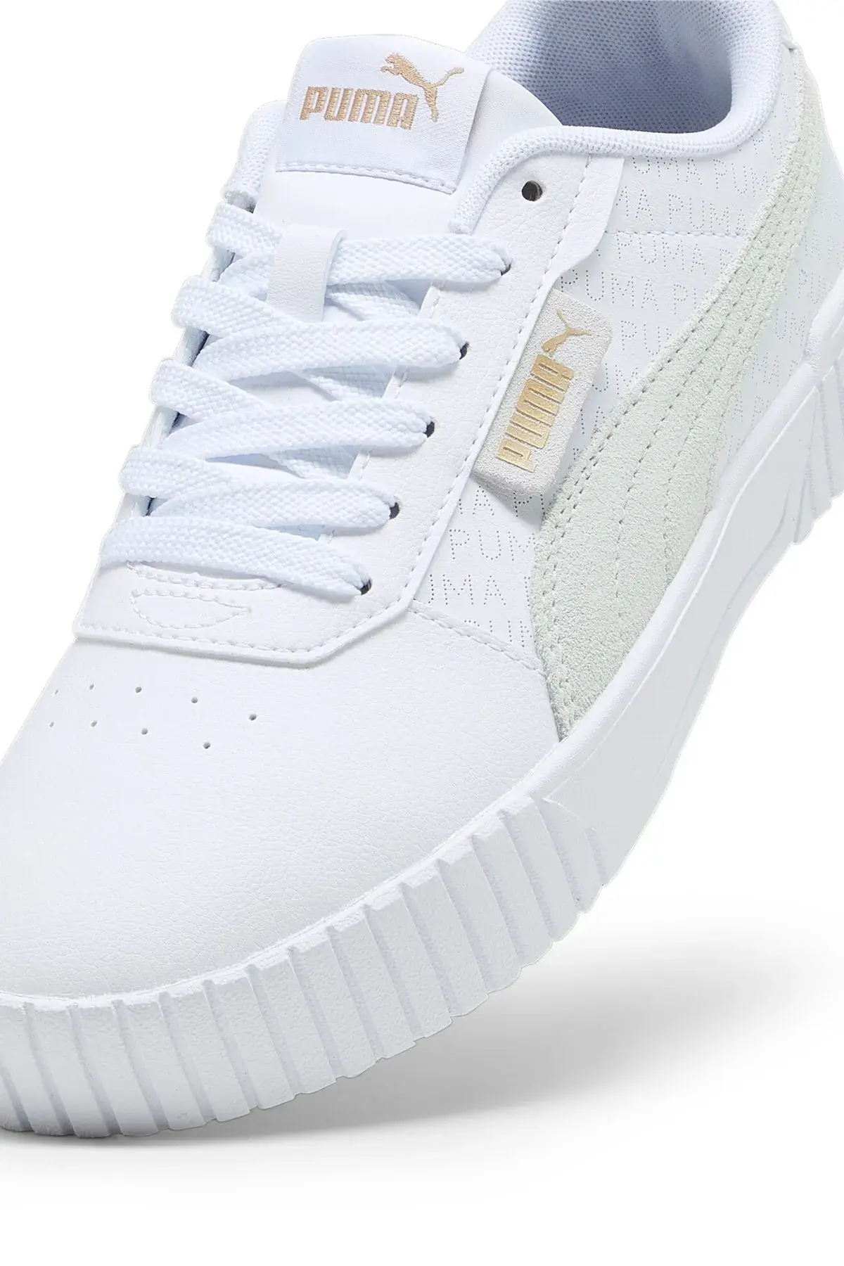 Puma Carina 2.0 Logobsession Beyaz Kadın Günlük Spor Ayakkabı
