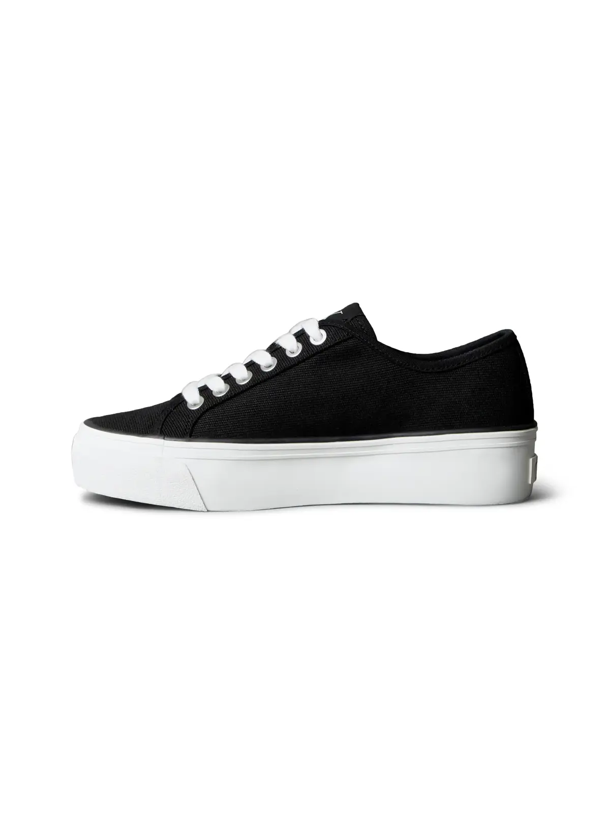 Calvin Klein VULC FLATFORM CTN LO Siyah Kadın Spor Ayakkabı & Sneaker