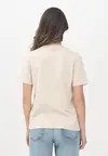Calvin Klein HERO SS CLASSIC MONOLOGO CNECK T Bej Kadın Tişört Calvin Klein HERO SS CLASSIC MONOLOGO CNECK T Bej Kadın Tişört