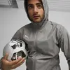 Puma teamFINAL Allweather Jkt Gri Erkek Antrenman Yağmurluk
