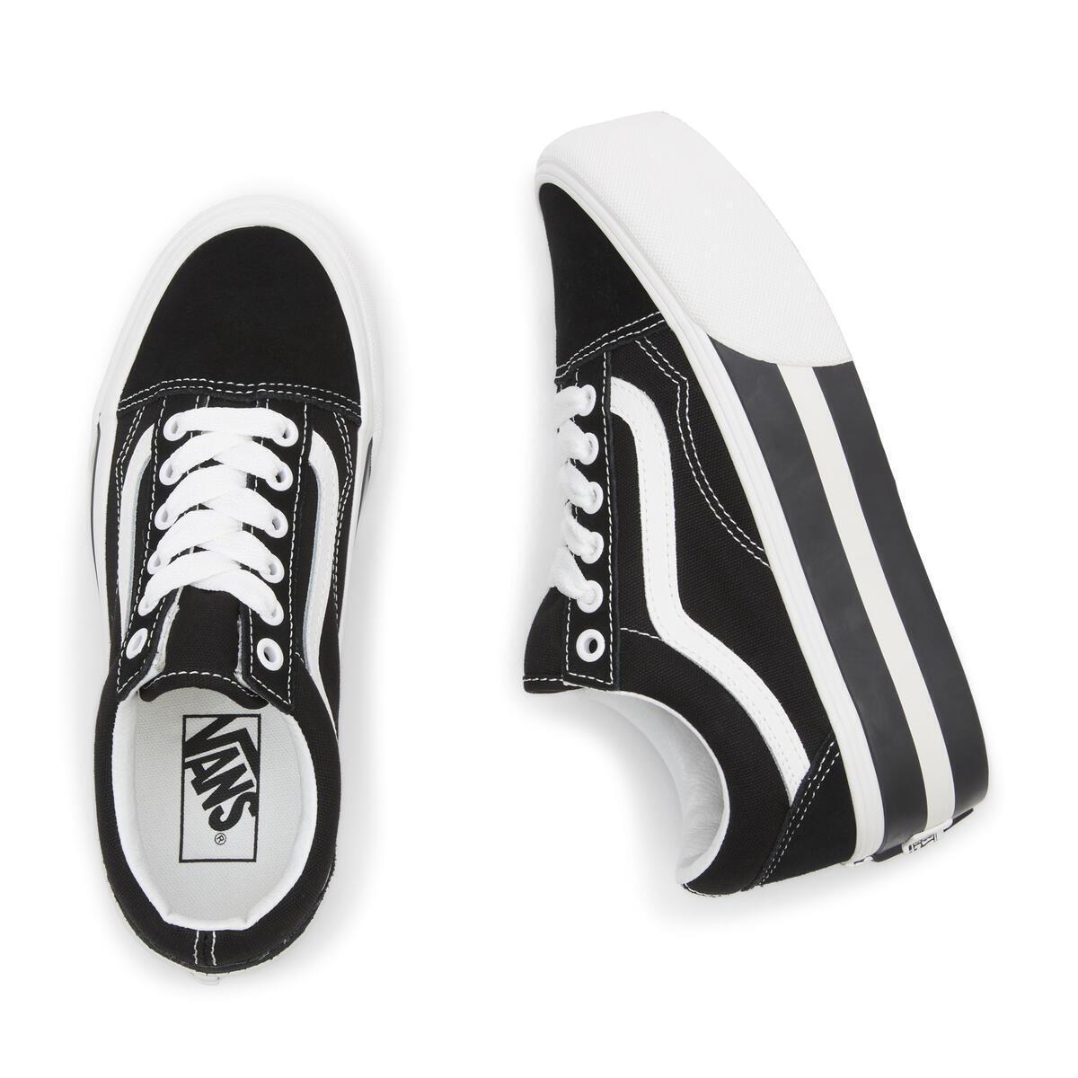 Vans Old Skool Stackform Siyah Kadın Günlük Spor Ayakkabı