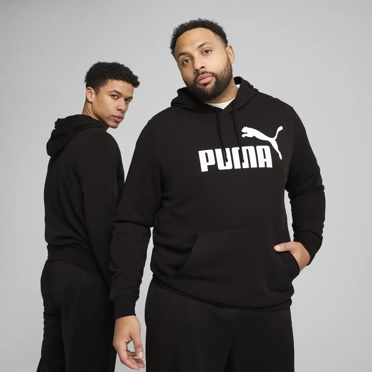 Puma ESS No. 1 Logo Hoodie Siyah Erkek Hoodie