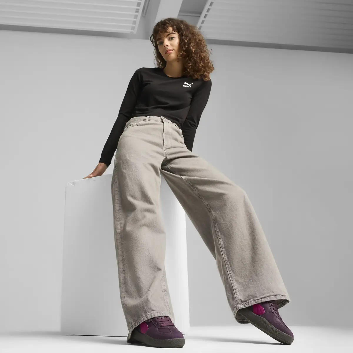 Puma Palermo Moda Corduroy Wns Mor Kadın Spor Ayakkabı