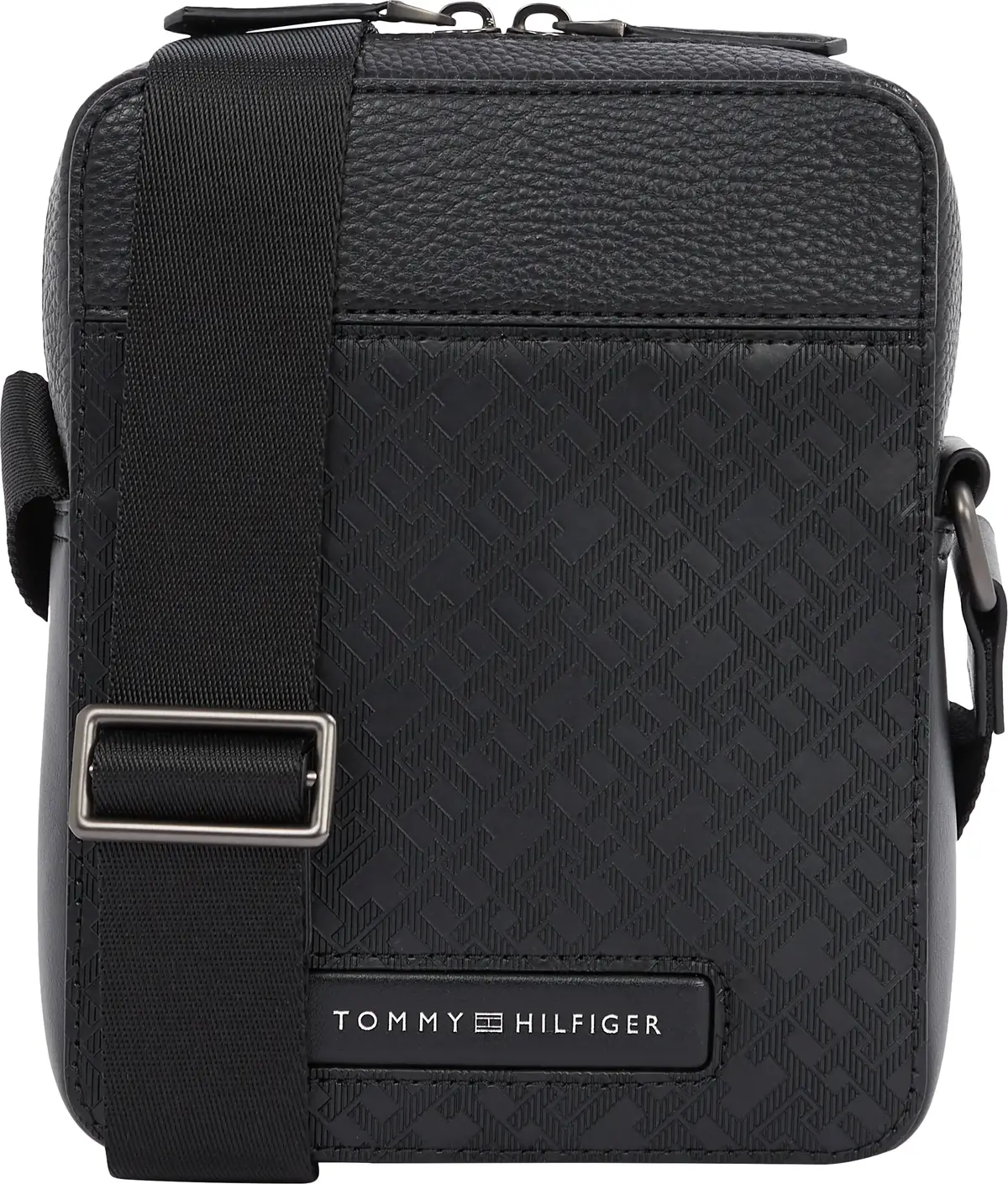 Tommy Hilfiger TH MONOGRAM MINI PRE, BDS Siyah Erkek Çanta & Cüzdan