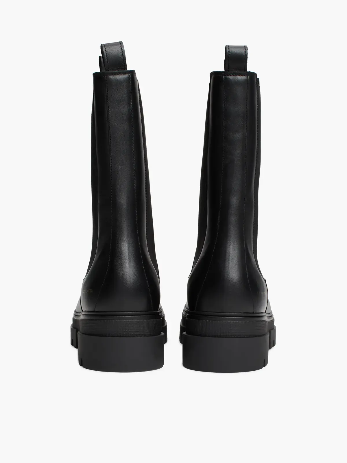 Tommy Hilfiger MONOCHROMATIC CHELSE Kadın Siyah Bot