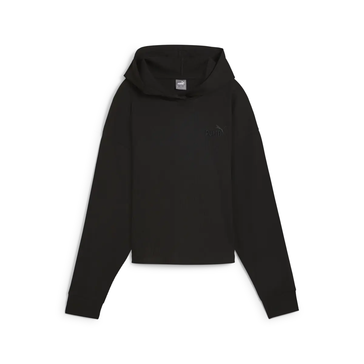 Puma ESS ELEVATED Hoodie Siyah Kadın Hoodie