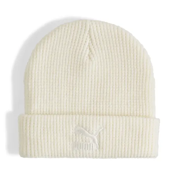 Puma Classics Mid Fit Beanie Bej Unisex Bere
