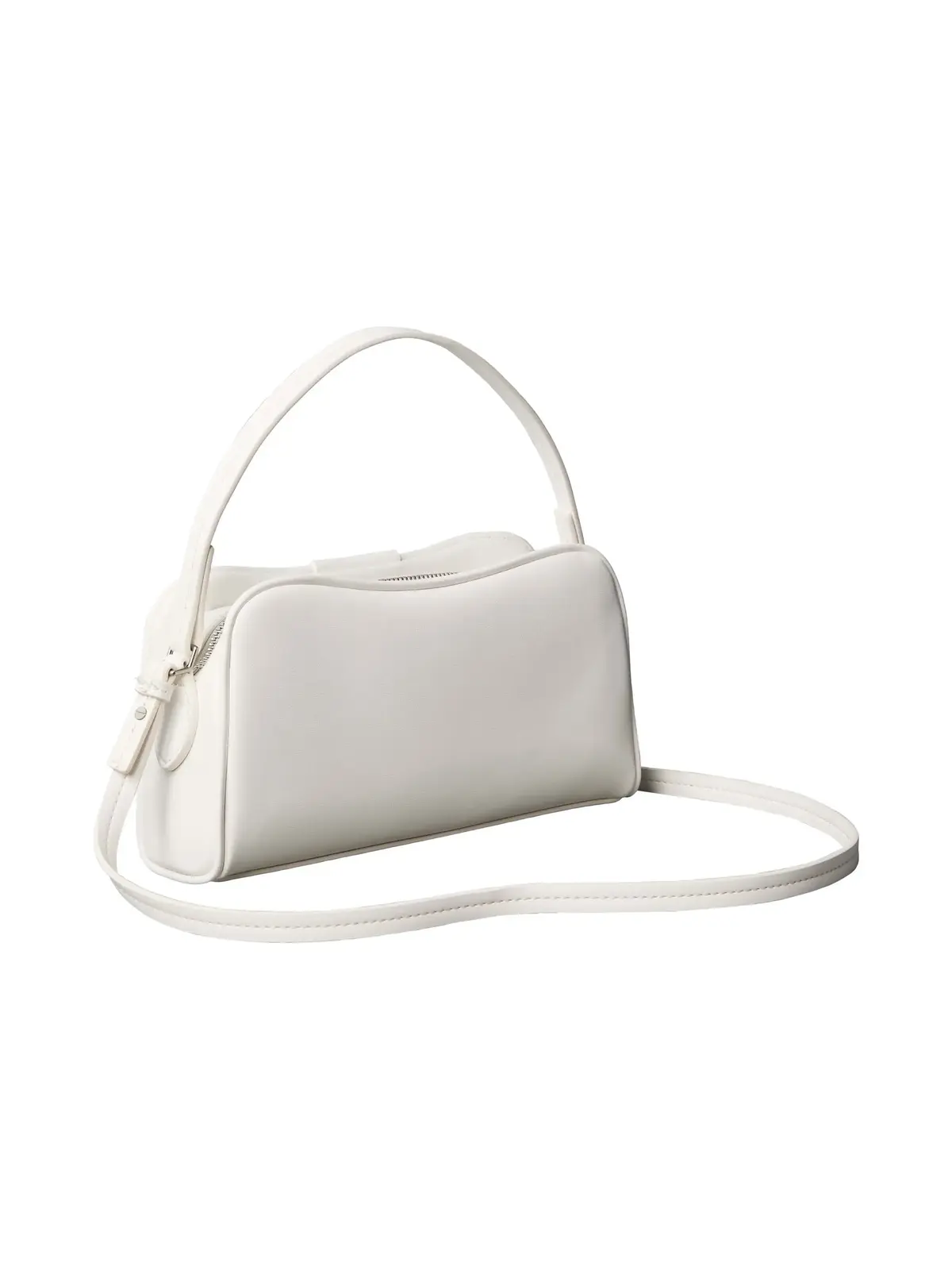 Calvin Klein EMBLEM TRIO TOP HAND Beyaz Kadın Çapraz Çanta