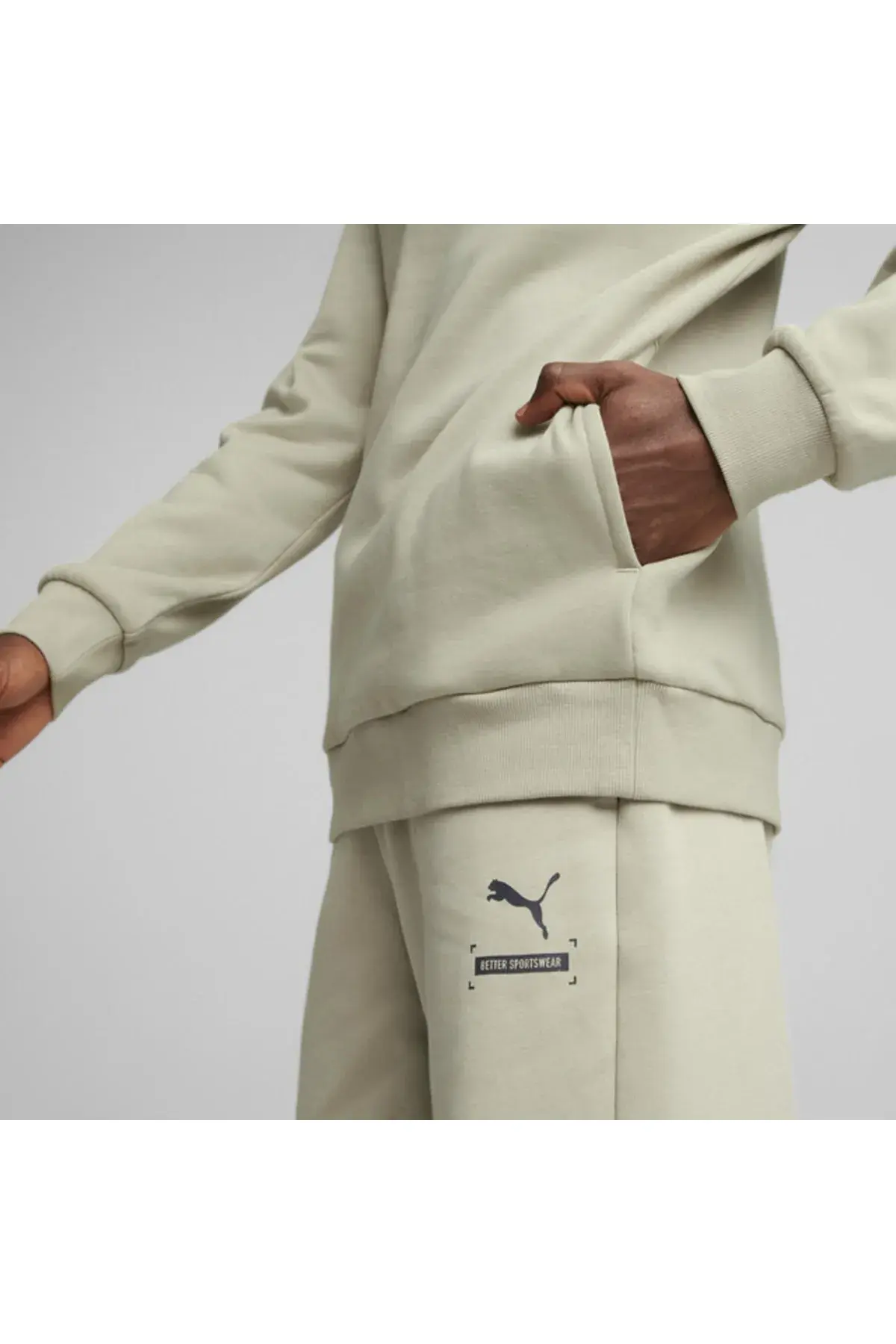 Puma Better Hoodie Fl Bej Erkek Hoodie