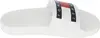 Tommy Hilfiger TOMMY JEANS FLAG POO, TCR Beyaz Kadın Terlik