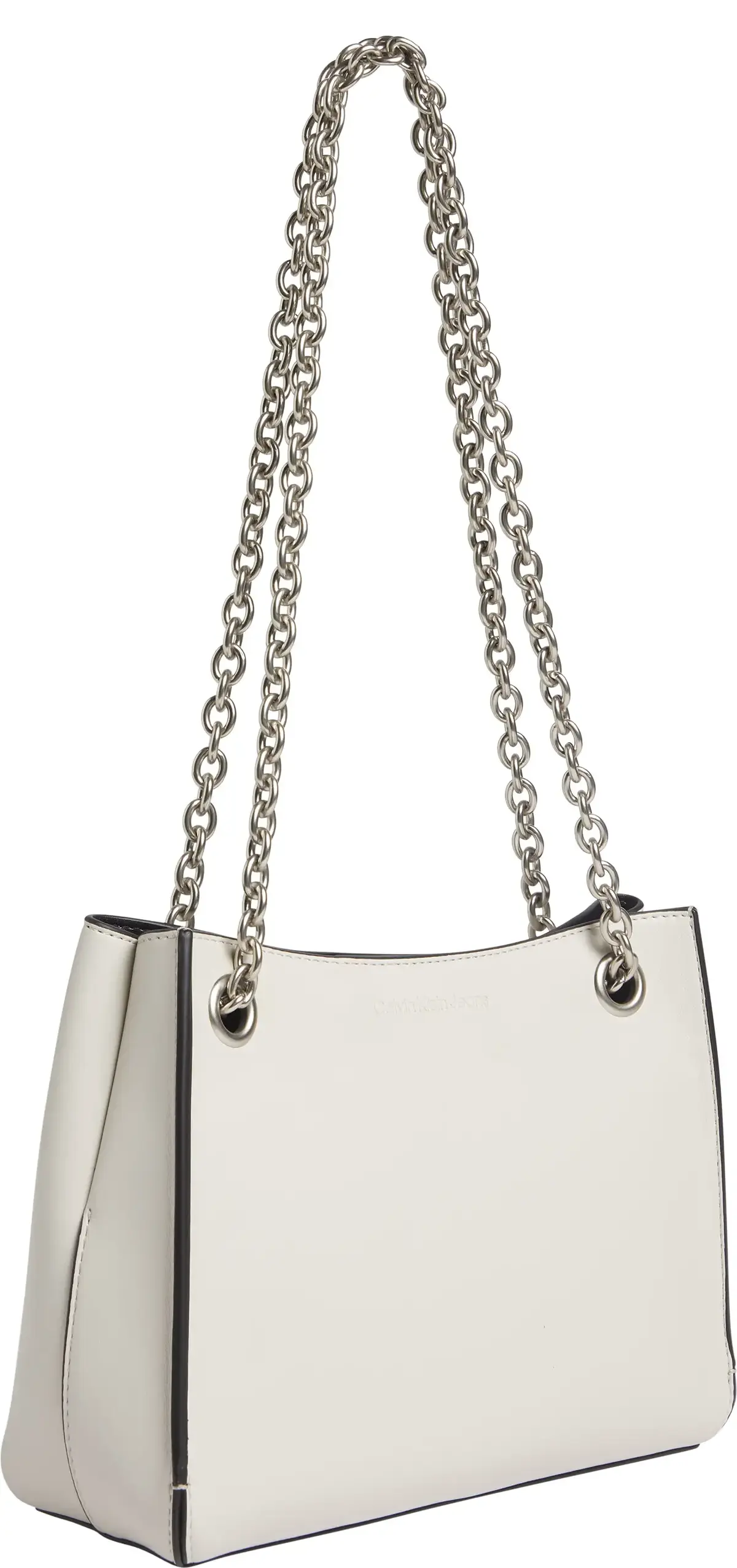 Calvin Klein SCULPTED SHOULDER BA Kadın Krem Çanta