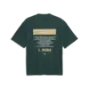 PUMA GRAPHIC Football Tee Yeşil Erkek T-Shirt