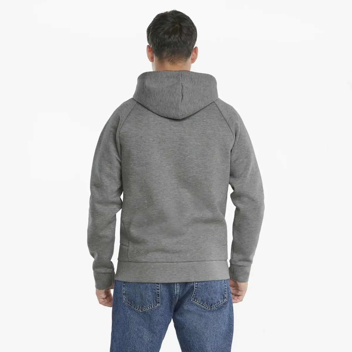 Puma Classics Tech Fz Hoodie Dk Gri Erkek Hoodie