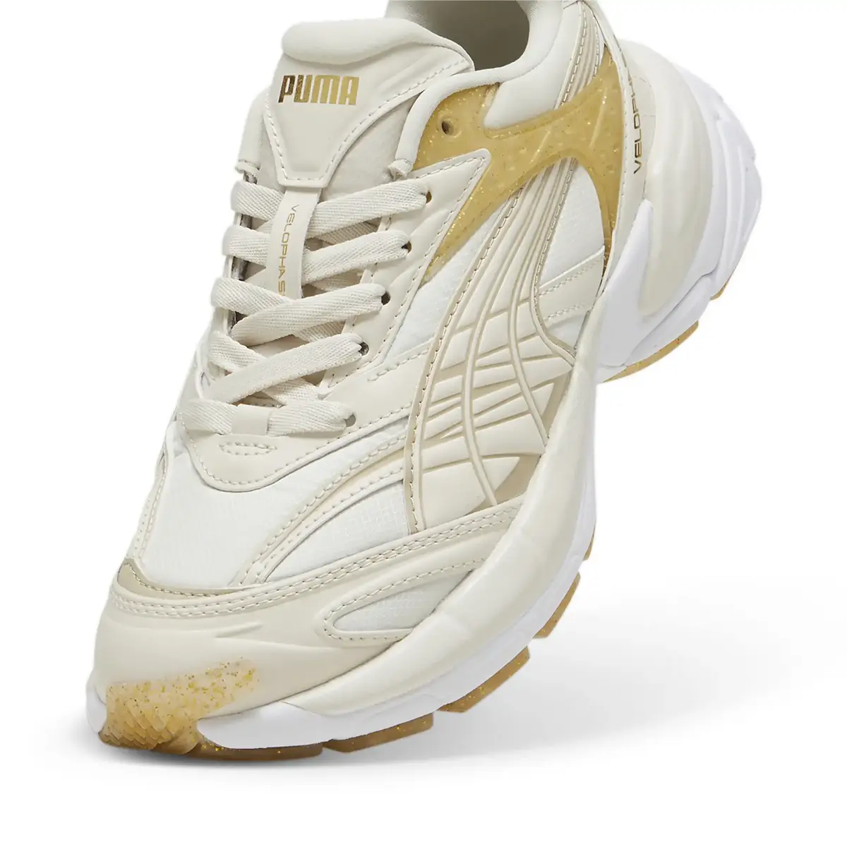 Puma Velophasis Jelly Glitter Wns Bej Kadın Günlük Spor Ayakkabı