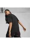 Puma DOWNTOWN Relaxed Graphic Tee Siyah Kadın T-Shirt