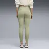 Puma EVOSTRIPE High-Waist Tights Yeşil Kadın Tayt