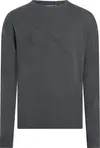 Calvin Klein CK INTARSIA MIX STIT Erkek Gri Kazak