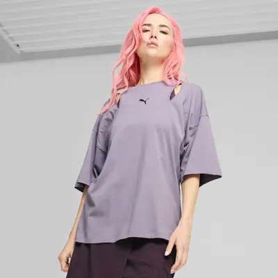 DARE TO Oversized Cutout Tee