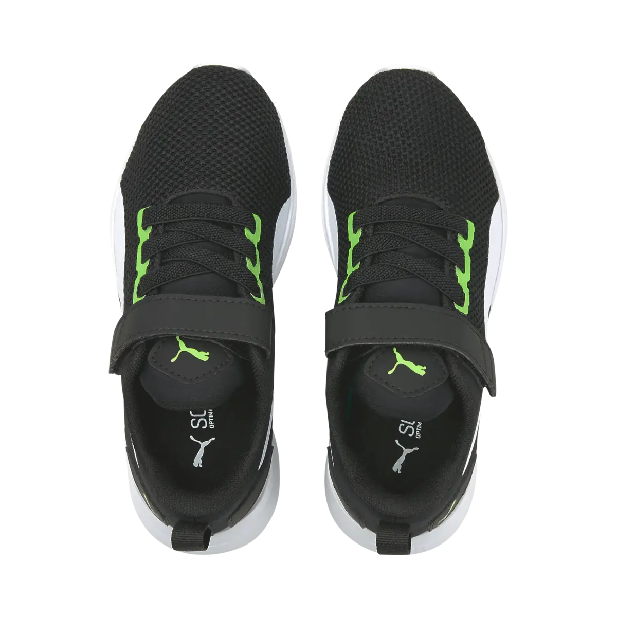Puma Flyer Runner V PS Siyah Çocuk/Unisex Yürüyüş ve Koşu Ayakkabısı