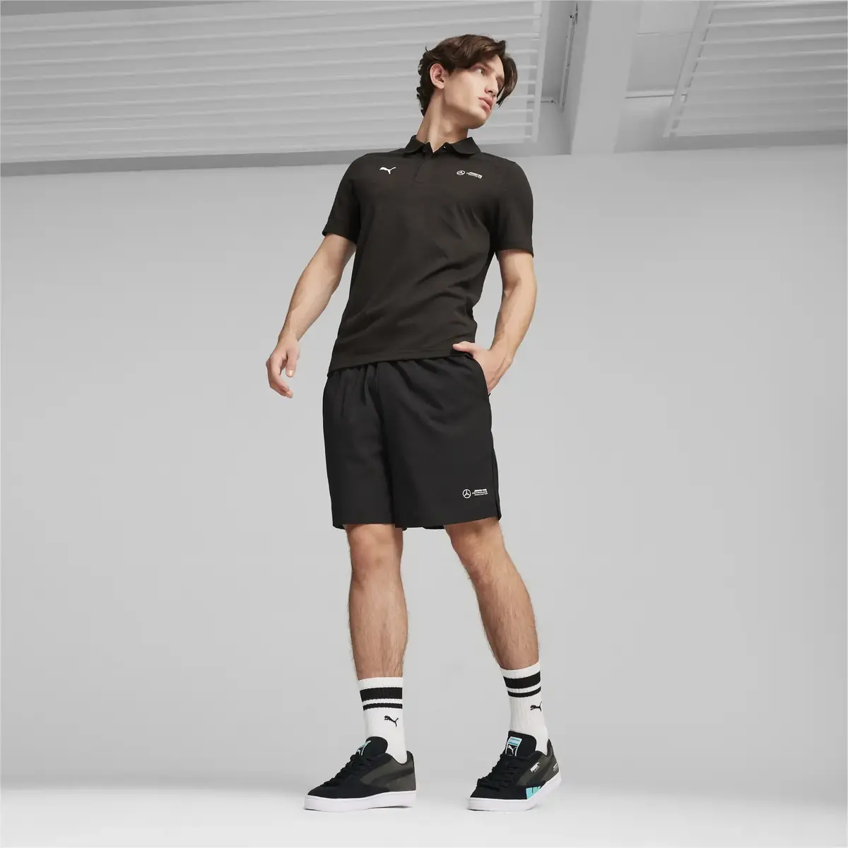 Puma MAPF1 Woven Shorts Siyah Erkek Şort