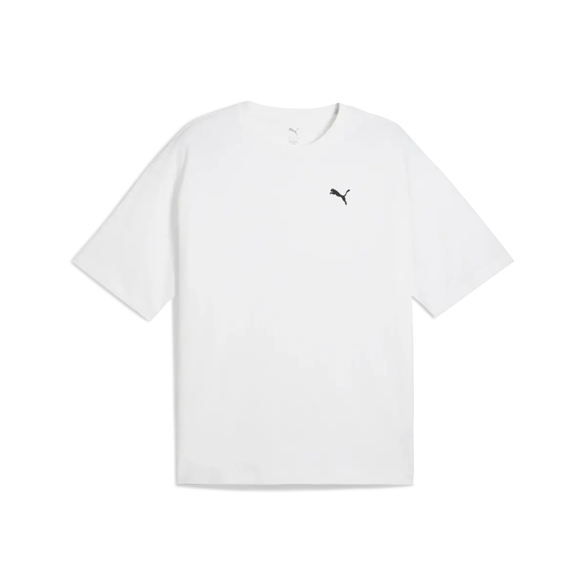 PUMA WARDROBE ESS Boxy Tee Beyaz Erkek T-Shirt